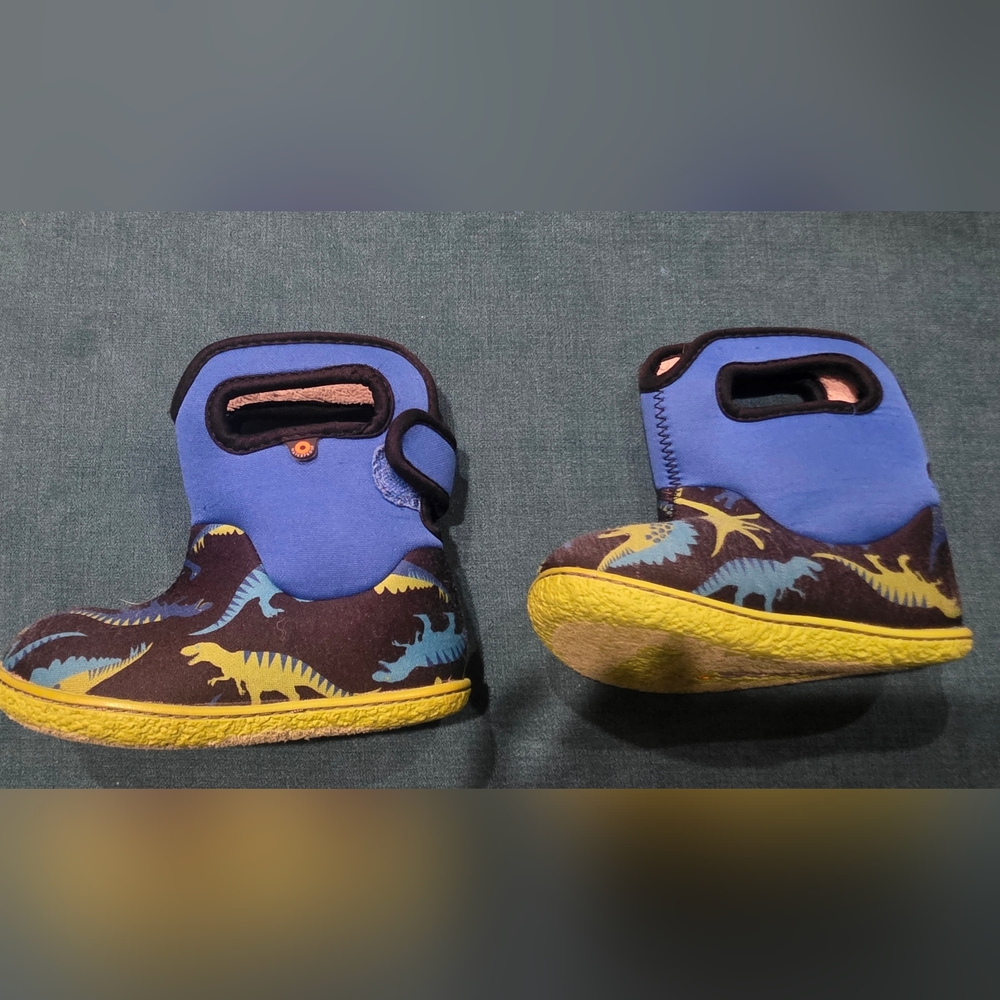 Toddler Bogs Dinosaur Winter Boots